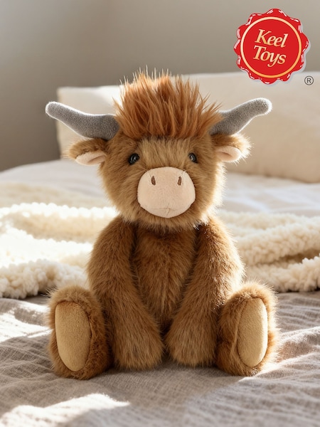 Keel Toys 20cm Keeleco Enchanted World Hamish Highland Cow