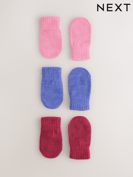 Purple/Pink/Berry - Magic Mitts Gloves 3 Pack (3mths-6yrs)