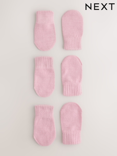 Pink - Magic Mitts Gloves 3 Pack (3mths-6yrs)