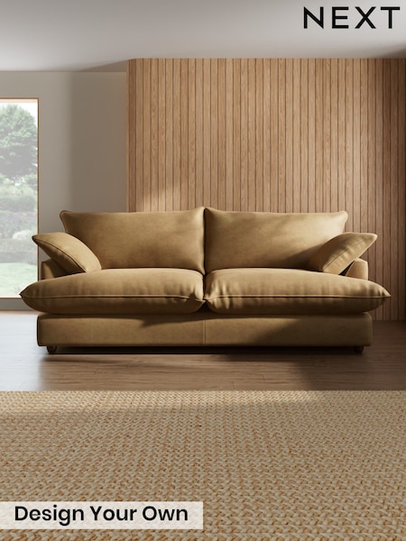 Luxe Chenille/Honey Yellow - Noa Platform Deep Relaxed Sit