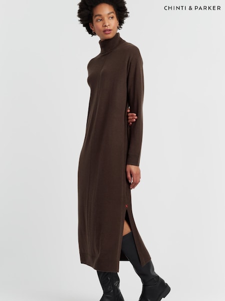 Chinti & Parker Wool-Cashmere Rollneck Dress (G47554) | £150