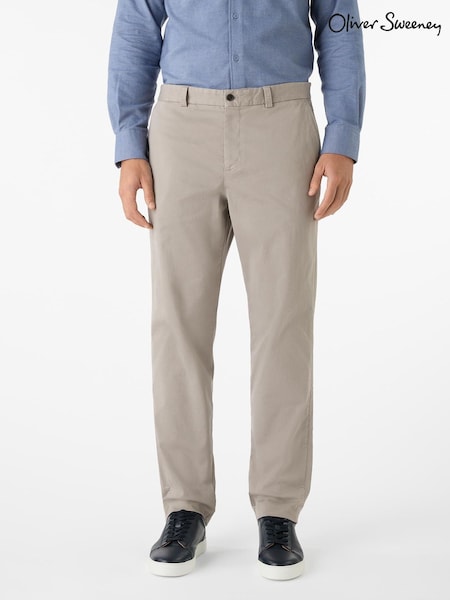 Oliver Sweeney Garment Dyed Cotton Chinos (G47734) | £139