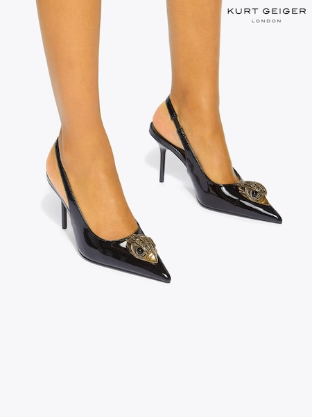 Kurt Geiger London Large Eagle Sling Slipper (G48029) | £199