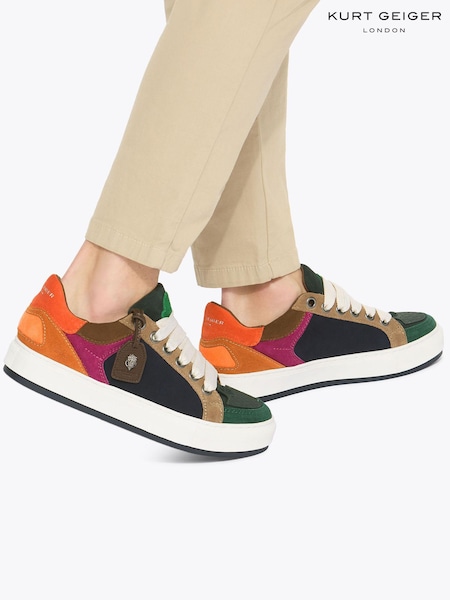 Kurt Geiger London Pink Southbank Tag Shoes (G48058) | £189