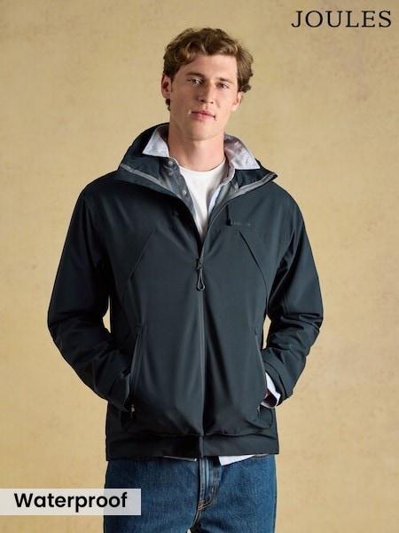 Navy - Regular Joules Country Waterproof Coat