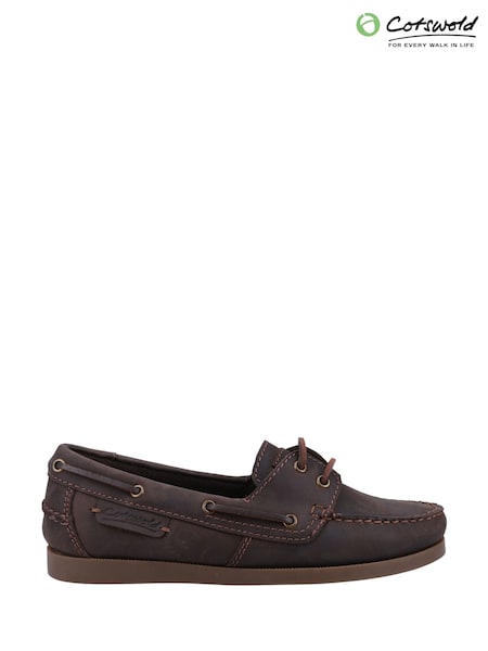 Cotswolds Bartrim Brown Shoes (G48149) | £70
