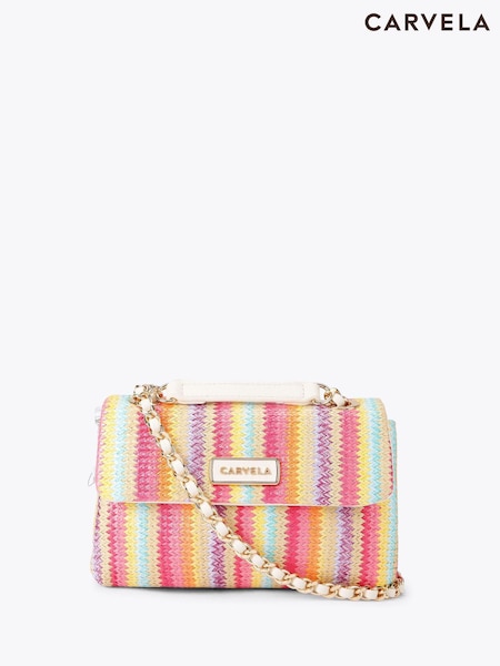 Carvela Pink Rosa Chain Shoulder Bag (G48471) | £79