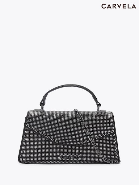 Carvela Black Carvela Black Viola Top Handle Bag (G48475) | £69
