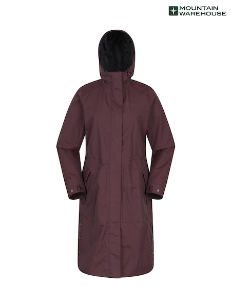 Mountain Warehouse Brown Womens Hannah Extreme Waterproof Jacket (G48607) | £95