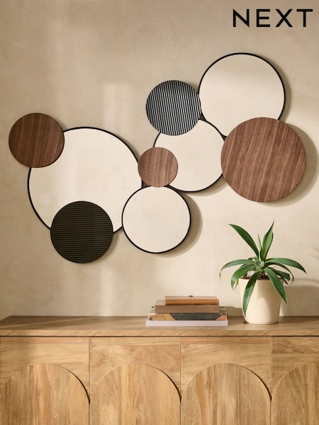 Bronx Round Cluster Wall Mirror