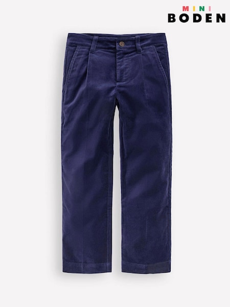 Boden Blue Smart Tailored Trousers (G49124) | £32 - £37