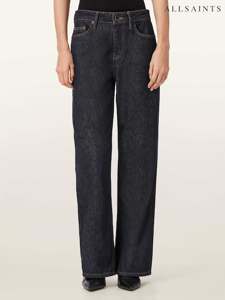 AllSaints Blue Ember Bootcut Jeans (G49311) | £129