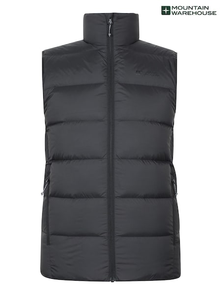 Mountain Warehouse Black Stratus Extreme Down Gilet (G49335) | £70