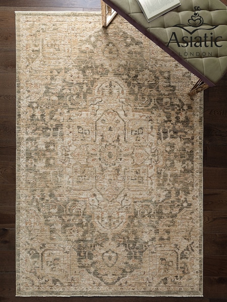 Asiatic Rugs Green Heriz Serapi Rug (G50273) | £89 - £419