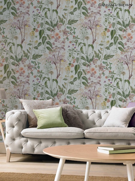 Graham & Brown Sage Edulis A4 Wallpaper Sample (G50614) | £1