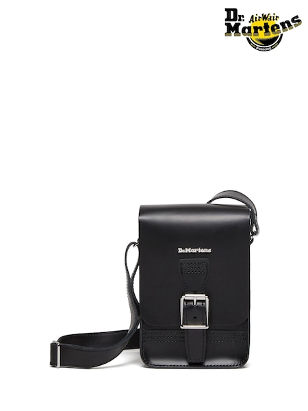 Dr. Martens Black Reporter Cross-Body Bag (G50681) | £80