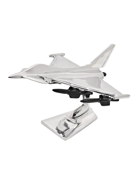 Widdop Silver Military Heritage 9" Metal Model Typhoon (G51304) | £40