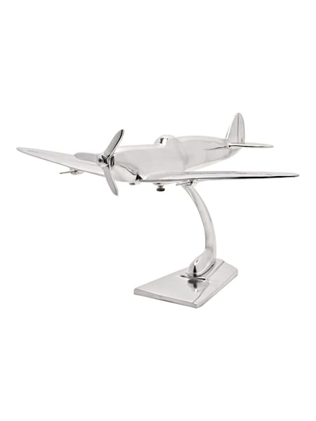 Widdop Silver Military Heritage 14" Model Spitfire (G51308) | £80