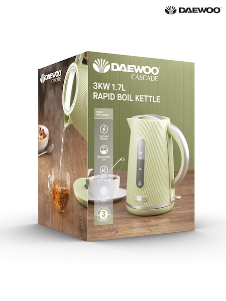 Daewoo Sage Cascade 1.7L 3KW Kettle (G51420) | £35