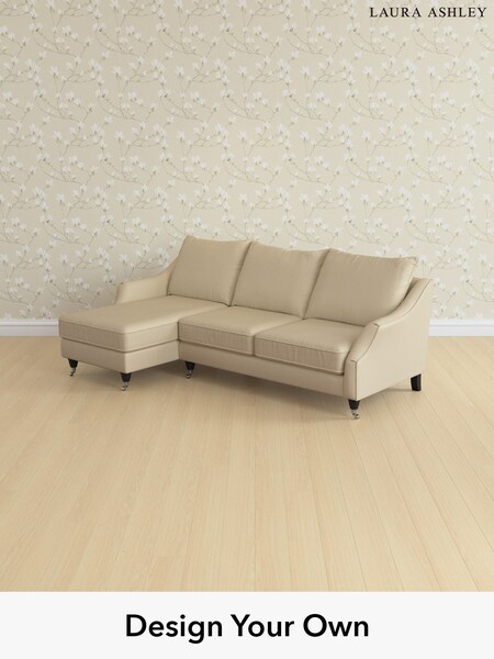 Edwin Herringbone/Natural Beverley By Laura Ashley (G51488) | £2,175