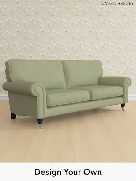 Edwin Herringbone/Hedgerow Green Kingston By Laura Ashley (G51489) | £1,425