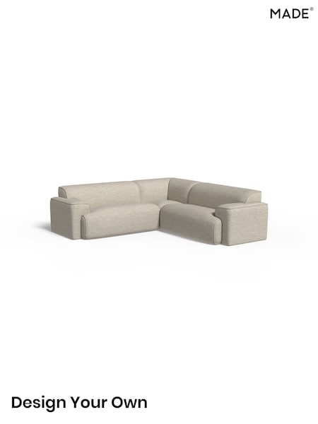 Boucle Textured Weave/Light Natural Avalon By Made (G51536) | £2,499