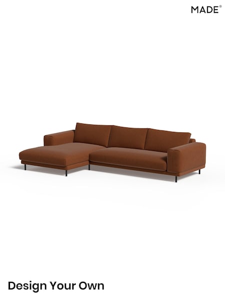 Etched Chenille/Rust Orange Odin By Made (G51560) | £1,899