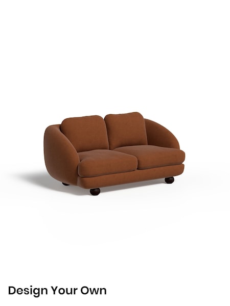 Etched Chenille/Rust Orange Madris By Made (G51567) | £1,375