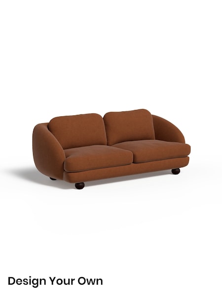 Etched Chenille/Rust Orange Madris By Made (G51567) | £1,475