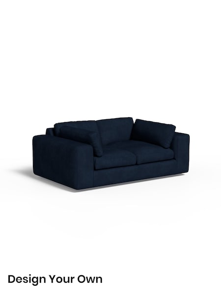 Matt Velvet Easy Clean/Dark Navy Blue Alec By Made (G51624) | £1,425