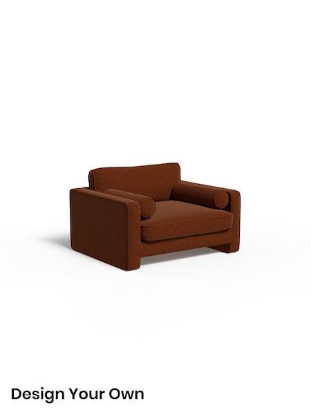 Soft Touch Boucle/Rust Orange Holloway By Made (G51651) | £850