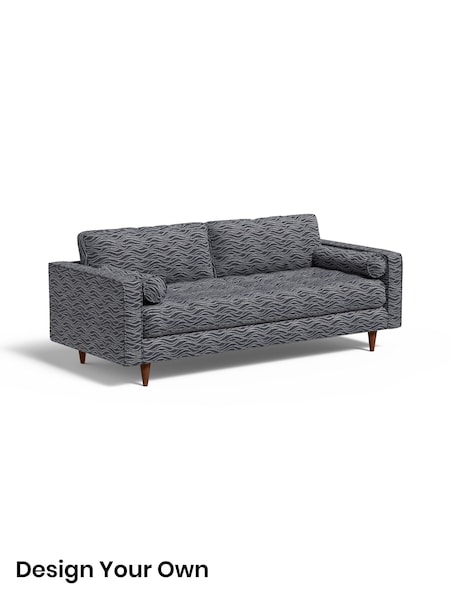 Textured Wave Boucle/Dark Ink Blue Scott By Made (G51668) | £1,250