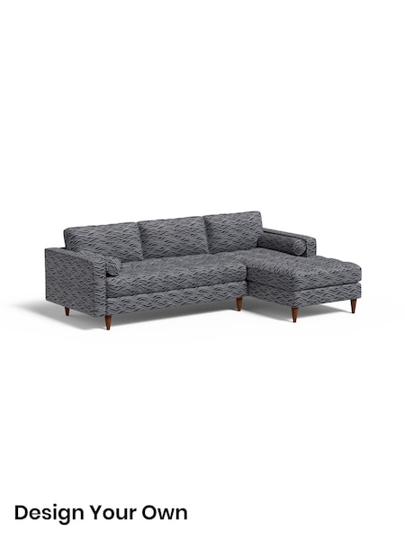 Textured Wave Boucle/Dark Ink Blue Scott By Made (G51668) | £1,975