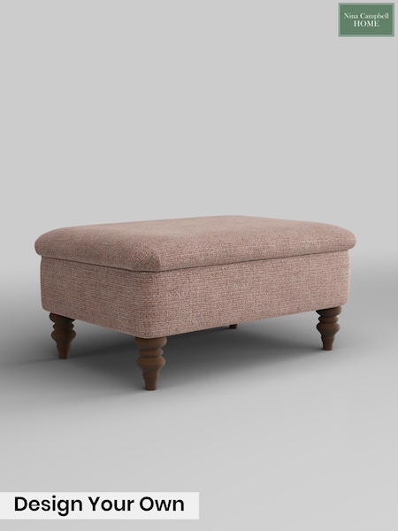 Leander Tweed/Terracotta Blush Pink Lamont By Nina Campbell (G51762) | £450