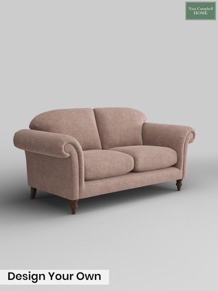 Leander Tweed/Terracotta Blush Pink Lamont By Nina Campbell (G51762) | £1,399