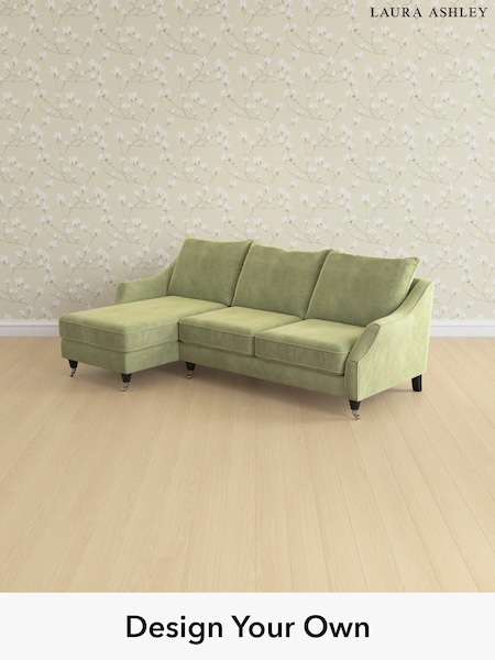 Orla/Pale Hedgerow Green Beverley By Laura Ashley (G51763) | £2,375