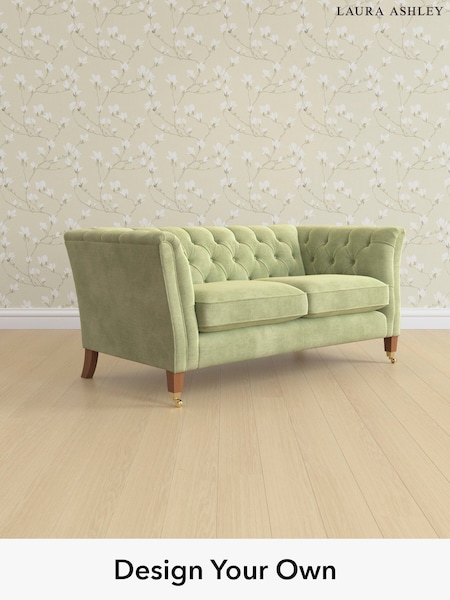 Orla/Pale Hedgerow Green Chatsworth Button Back By Laura Ashley (G51765) | £1,475