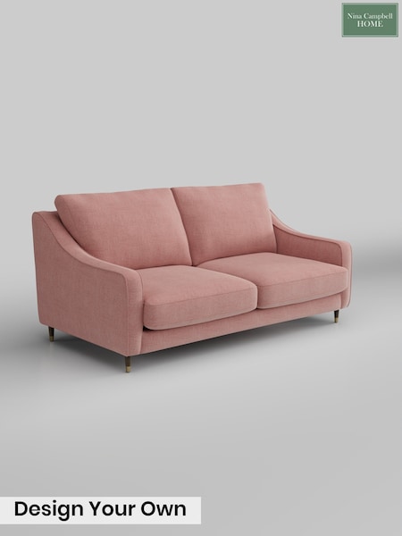 Soren Fine Boucle/Plaster Pink Rosebury By Nina Campbell (G51775) | £1,425