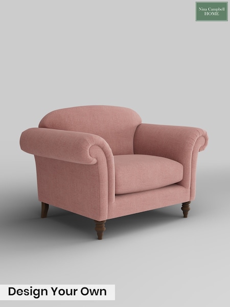 Soren Fine Boucle/Plaster Pink Lamont By Nina Campbell (G51783) | £1,125