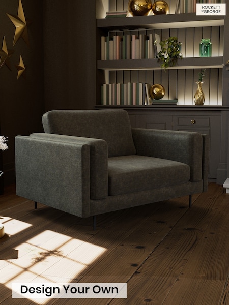 Luxe Vintage Velvet/Dark Olive Green The Grace By Rockett St George (G51789) | £1,050