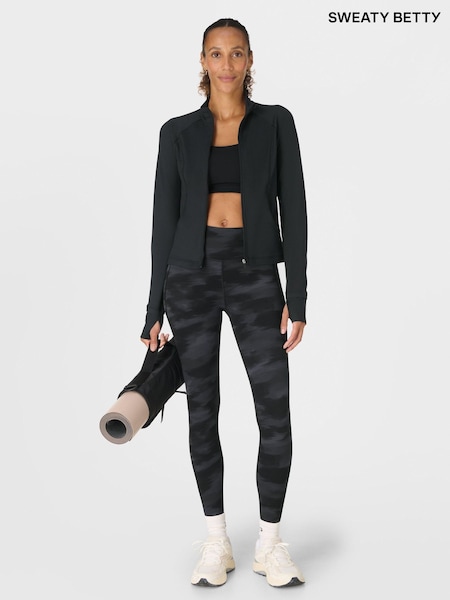 Sweaty Betty Black Grnd Full Length Ultimate Studio Leggings (G51846) | £80