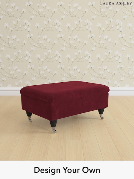 Alwyn Velvet/Burgundy Red Kingston By Laura Ashley (G51894) | £525