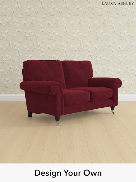 Alwyn Velvet/Burgundy Red Kingston By Laura Ashley (G51894) | £1,125