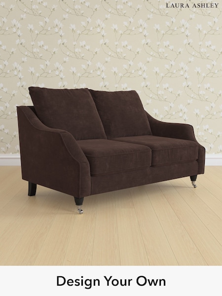 Alwyn Velvet/Chocolate Brown Beverley By Laura Ashley (G51897) | £1,225