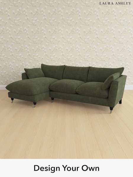 Alwyn Velvet/Ivy Green Casterton By Laura Ashley (G51899) | £2,175
