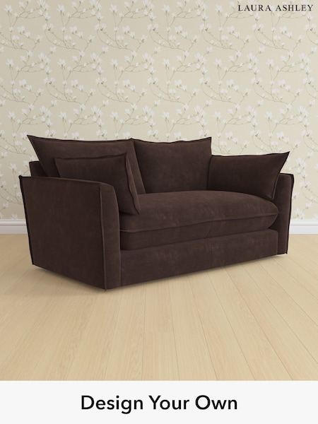 Alwyn Velvet/Chocolate Brown Westerham By Laura Ashley (G51901) | £1,475