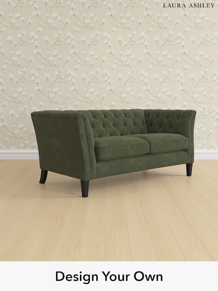 Alwyn Velvet/Ivy Green Chatsworth Button Back By Laura Ashley (G51902) | £1,325
