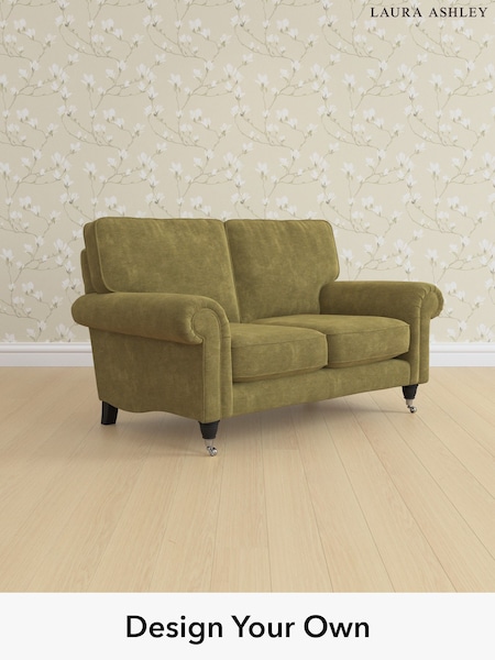Alwyn Velvet/Olive Green Kingston By Laura Ashley (G51917) | £1,125