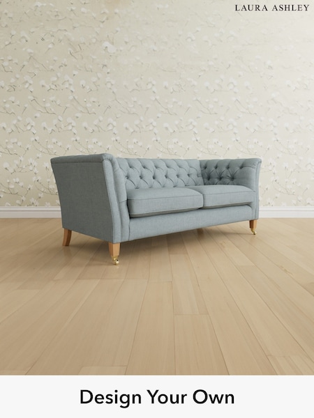 Anneliese/Seaspray Blue Chatsworth Button Back By Laura Ashley (G51935) | £1,400