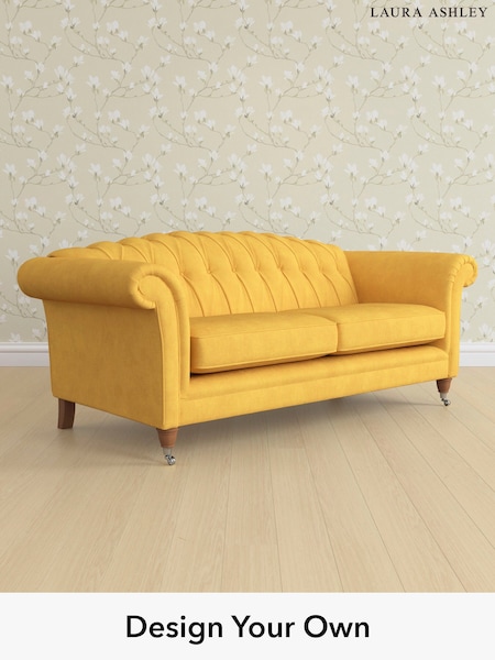Bainton/Ochre Yellow Gloucester Button Back By Laura Ashley (G51969) | £1,450